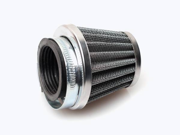 A cylindrical pleated air filter