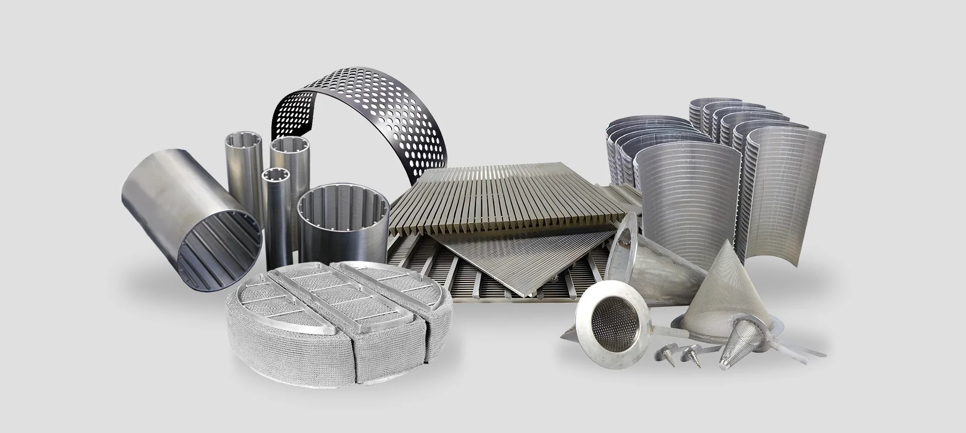 Feature products made through different processing techniques